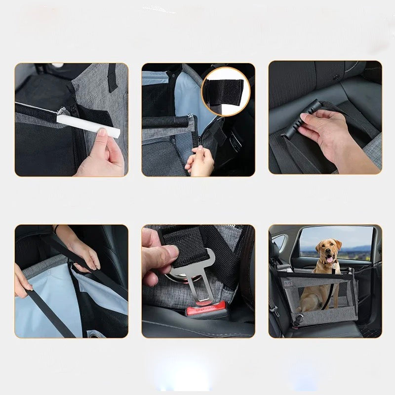 Dieren Reismand voor in de Auto