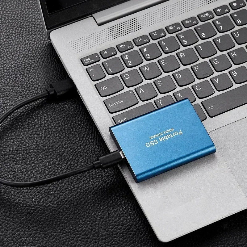 Draagbare externe SSD Supersnel | Mobiele opslag | Snelle opslag voor laptop en pc- SpeedFast