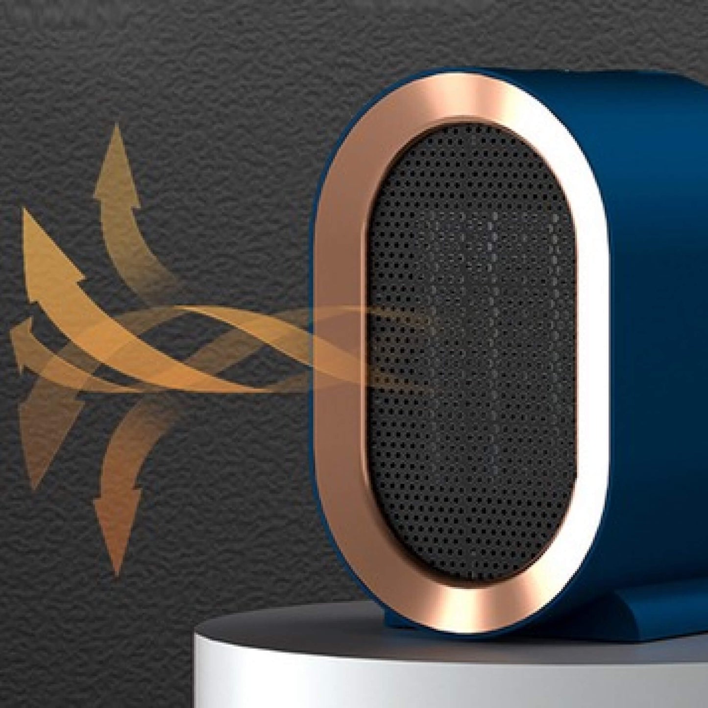 HeatMate draagbare keramische kachel – energiezuinige ruimteverwarmer met stille werking