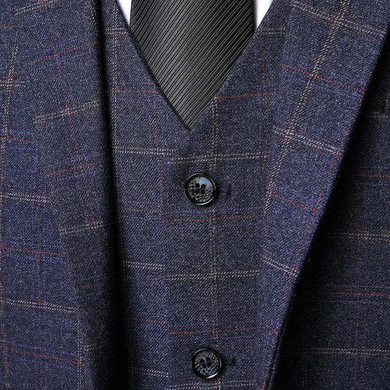 Drie-Delig Pak | Elegantie Geïnspireerd door Peaky Blinders