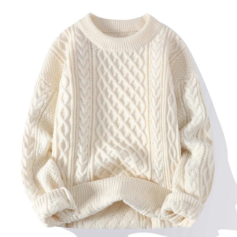 Kabelgebreide Trui CottonWeave – Zachte Damestrui van Premium Katoen