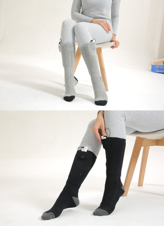 Elektrisch Verwarmde Sokken | 3 Standen | 2024 Verbeterd Design