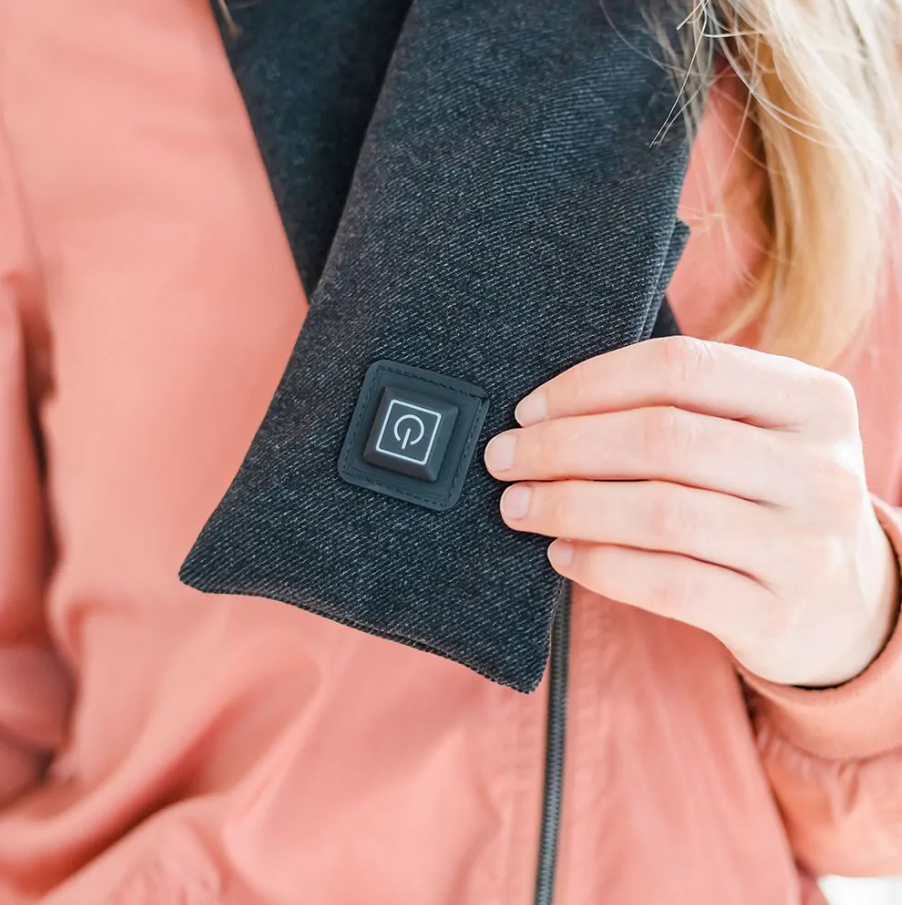 Elektrisch verwarmbare sjaal | 3 Warmte niveaus | 6 kleuren