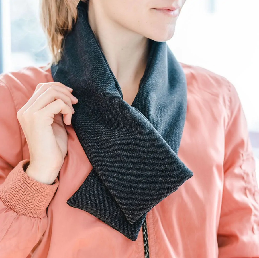 Elektrisch verwarmbare sjaal | 3 Warmte niveaus | 6 kleuren