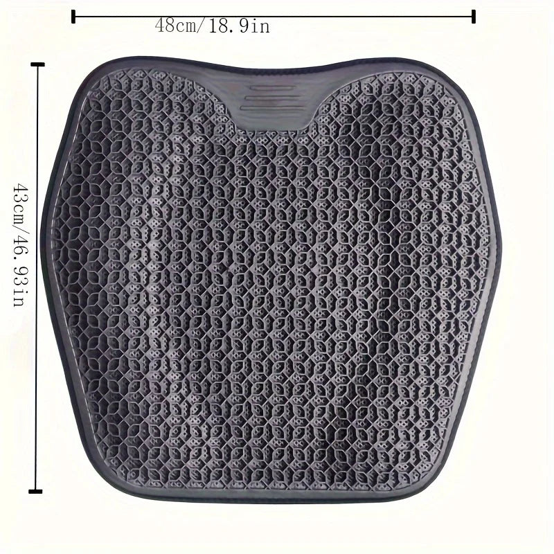 Comfort Gel Zitondersteuning – Ademend Drukverlichting voor Kantoor, Auto & Thuis