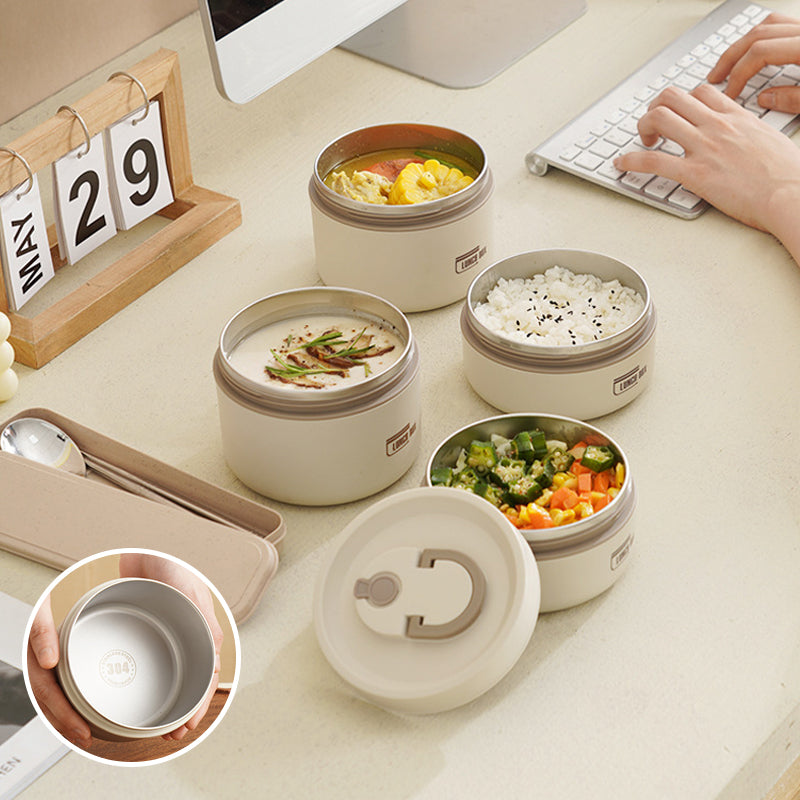 ThermoBox Isolerende Lunchbox – 4 Laags Met Gratis Draagtas