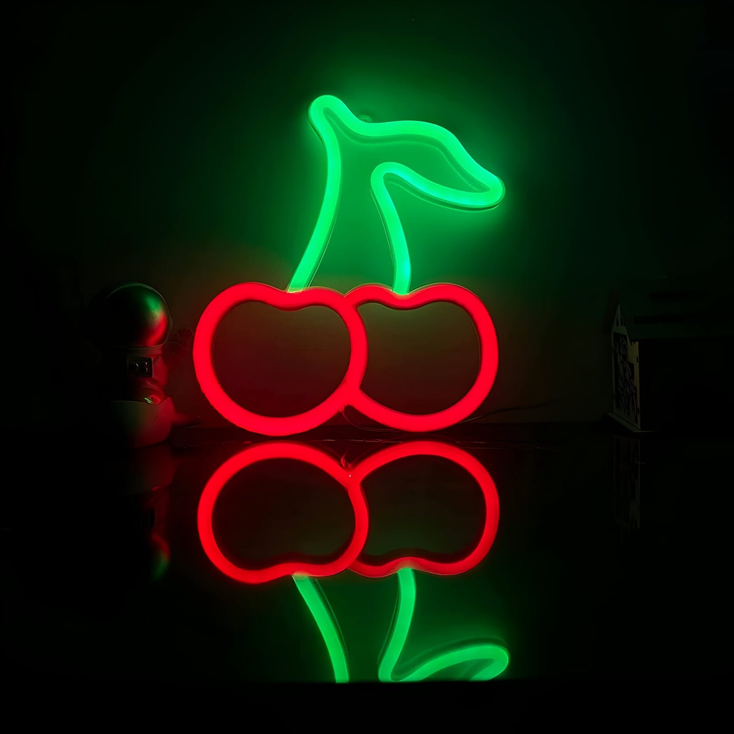 Fastfood LED Neonlamp – Kleurrijke Wanddecoratie met USB-aansluiting