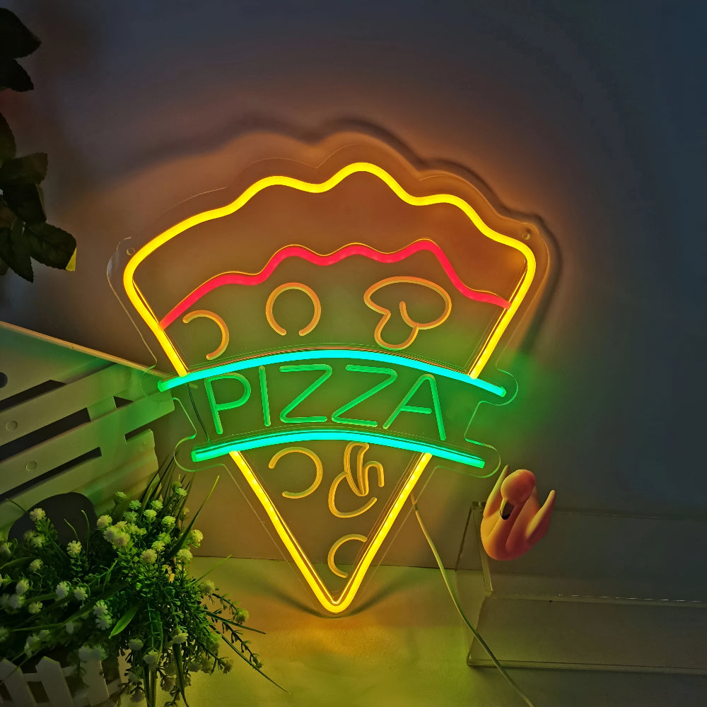 Fastfood LED Neonlamp – Kleurrijke Wanddecoratie met USB-aansluiting