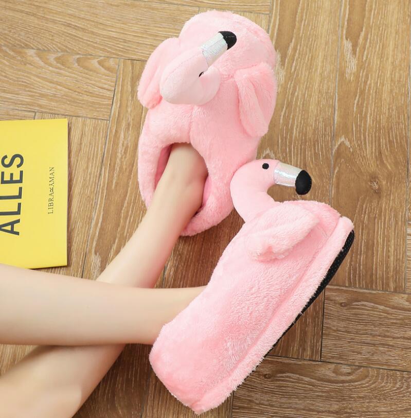 Flamingo pantoffels