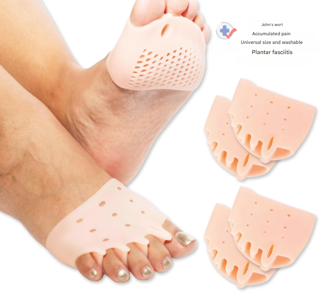 FlexiToe Comfort Teenzpreider met Voetkussen – Pijnverlichting & Correctie voor Dagelijks Gebruik