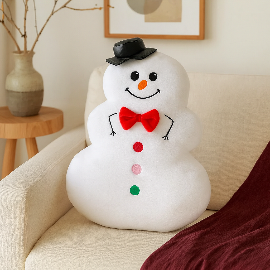 Frostvale Pluche Kerstdecoratie – Feestelijk Carnaval Pluche Accent voor Huis en Cadeau