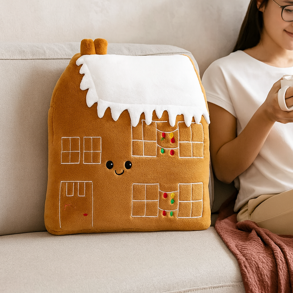 Frostvale Pluche Kerstdecoratie – Feestelijk Carnaval Pluche Accent voor Huis en Cadeau