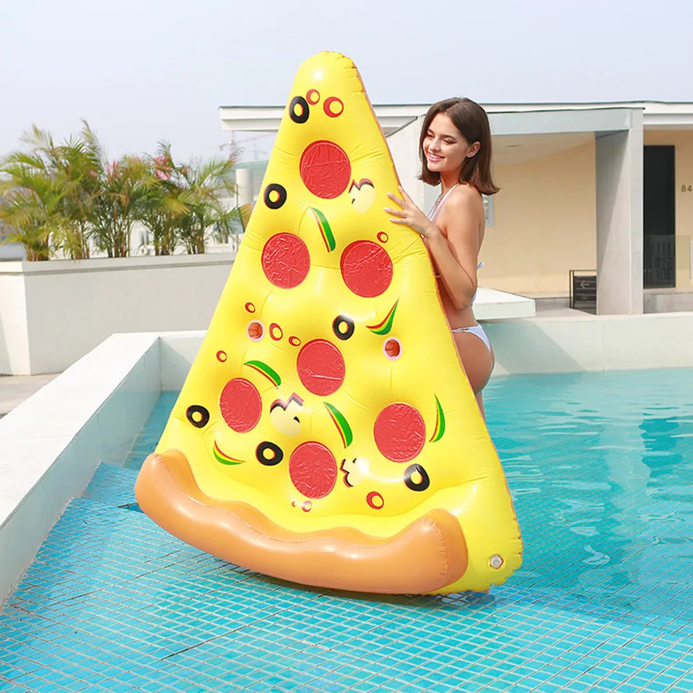 Gigantische Pizza Zwembad Matras – Ontspannen en Genieten in Stijl