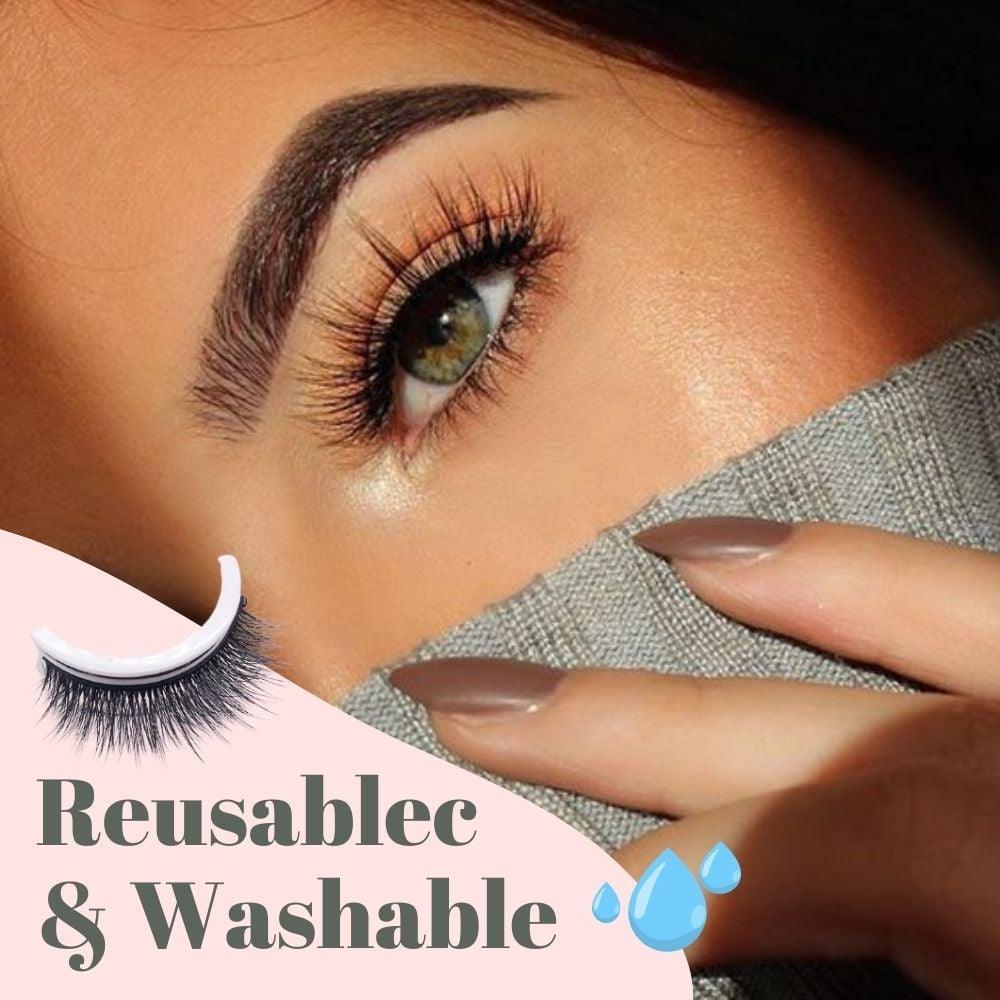 GlareLash - Zelfklevende waterproof herbruikbare wimpers