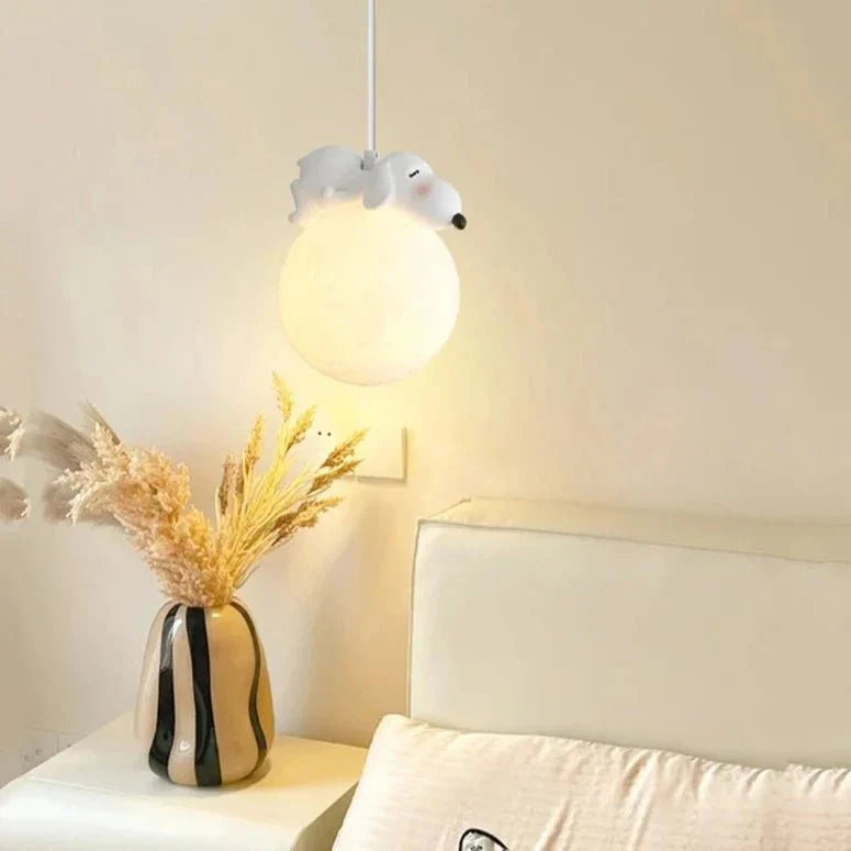 GlowCritter - Hanglamp in maanstijl