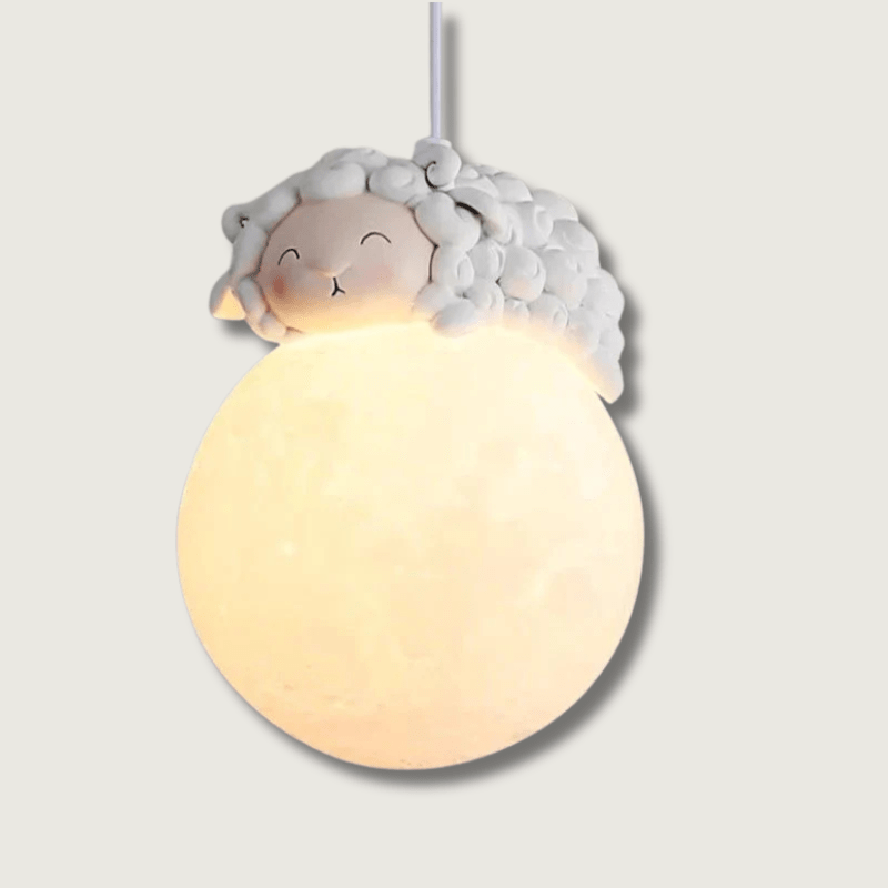 GlowCritter - Hanglamp in maanstijl