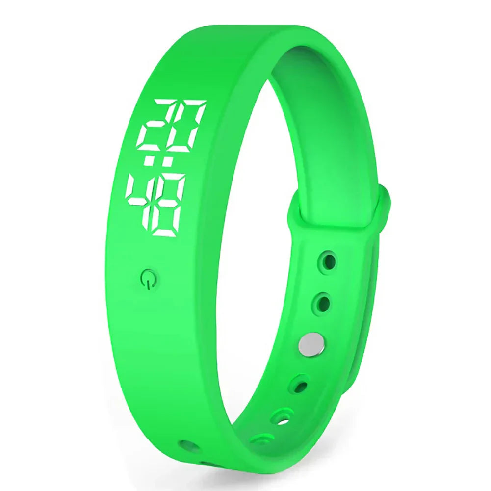 VitaPulse V9 – Slimme Horloge met Waterdicht Ontwerp en Vibratiealarm