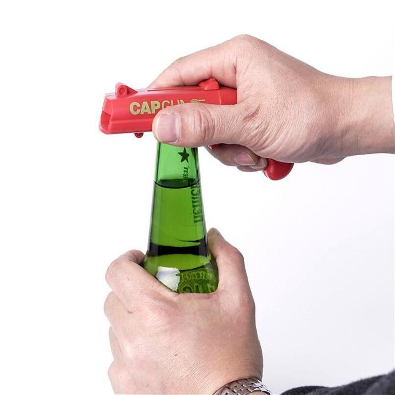 Dop-schietende Flessenopener "BlastCap" – Tot 16 meter bereik