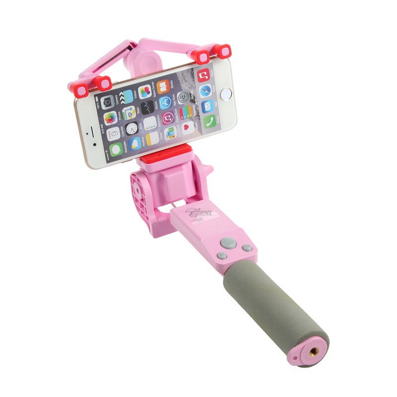 Selfie-Stick "BeeldBoog" met 360° Rotatie & Bluetooth Afstandsbediening