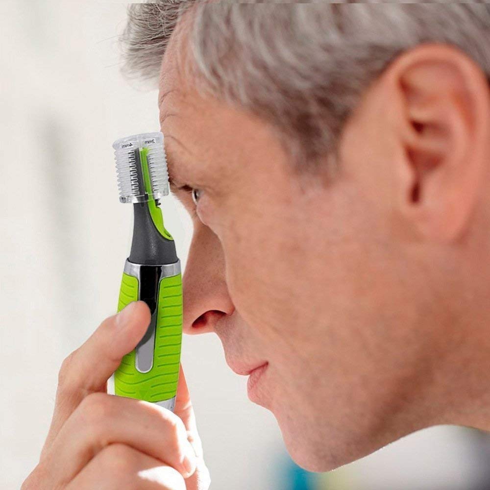 Precizo Neus- en Oortrimmer met LED-licht en Precisieopzetstukken