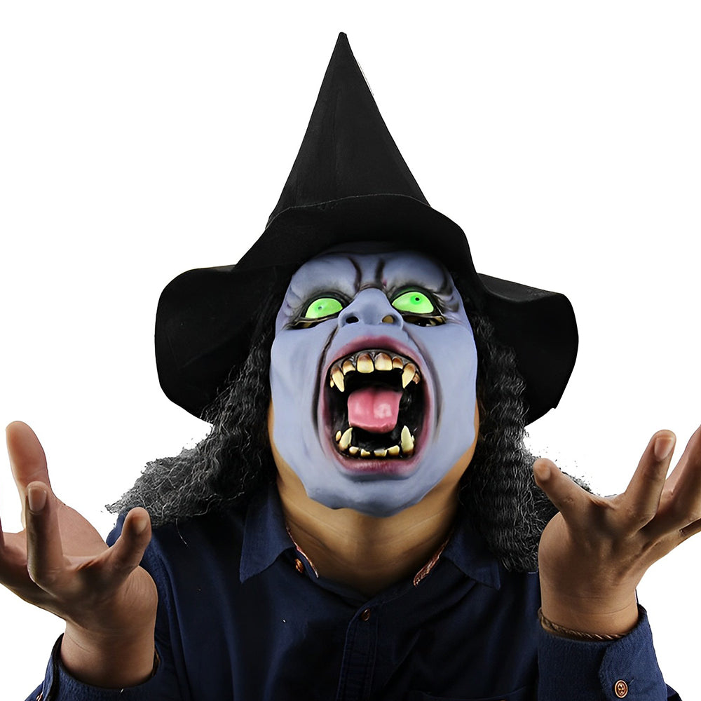 Realistisch Oud Man Masker β Halloween en Cosplay Latex Masker met Beweegbare Mond
