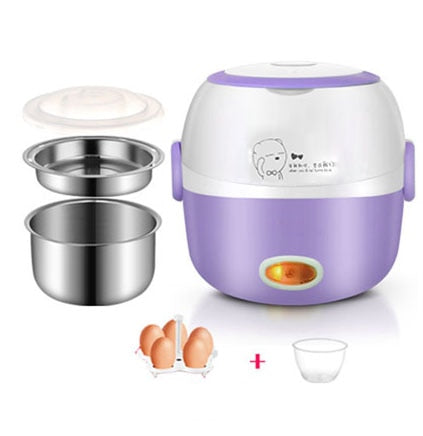 SteamMate Elektrische Lunchbox – Koken, Stomen & Warmhouden – 1L – 200W