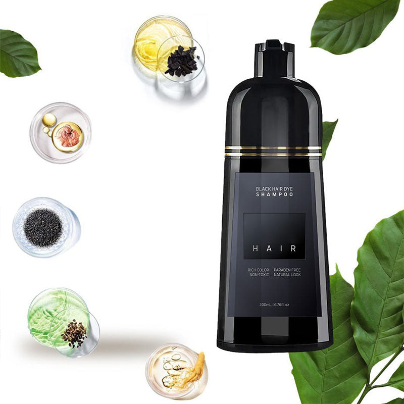 Haarverf Shampoo - Directe Dekking voor Grijs Haar & Haarverzorging