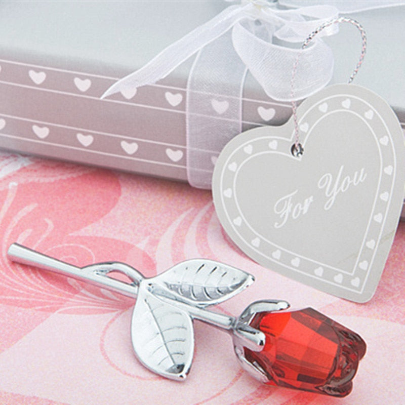 Luxe Kristallen Roos in Gift Box – Valentijnscadeau voor Haar