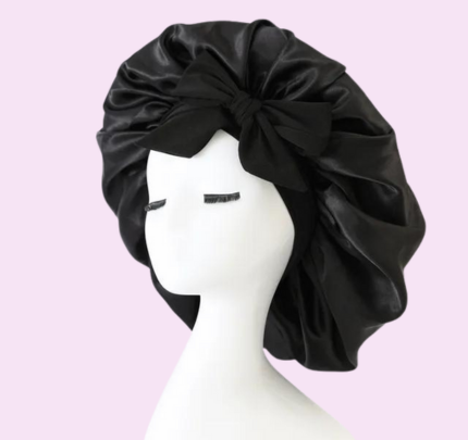 SilkyCare zijden slaapmuts – Luxe haarbescherming voor de nacht | Anti-kroes & ademend