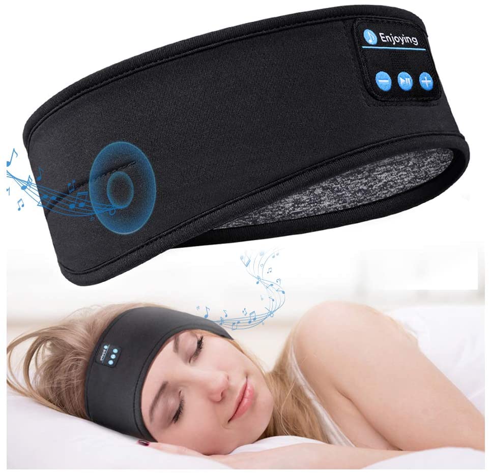 RestRhythm Bluetooth Slaapmasker – Comfortabel Muziekmasker voor Ontspanning en Slaap