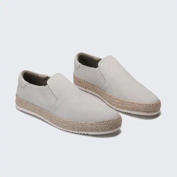 Varedo herenschoenen van suède – Luxe instappers met leren binnenzool