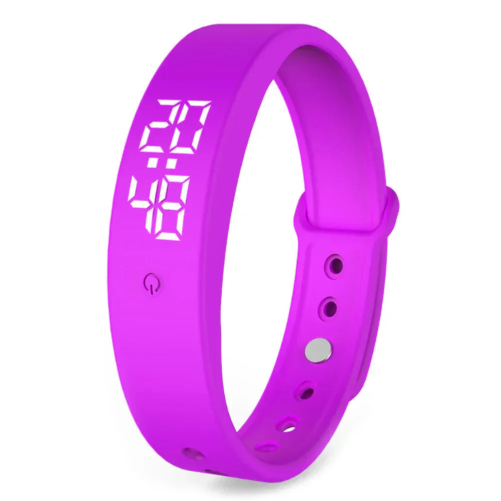 VitaPulse V9 – Slimme Horloge met Waterdicht Ontwerp en Vibratiealarm