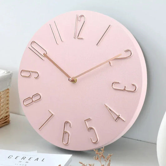 Silencio Moderne Stille Wandklok – Minimalistisch Design met Quartz Uurwerk