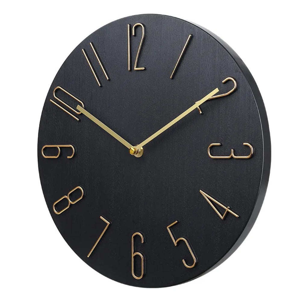 Silencio Moderne Stille Wandklok – Minimalistisch Design met Quartz Uurwerk