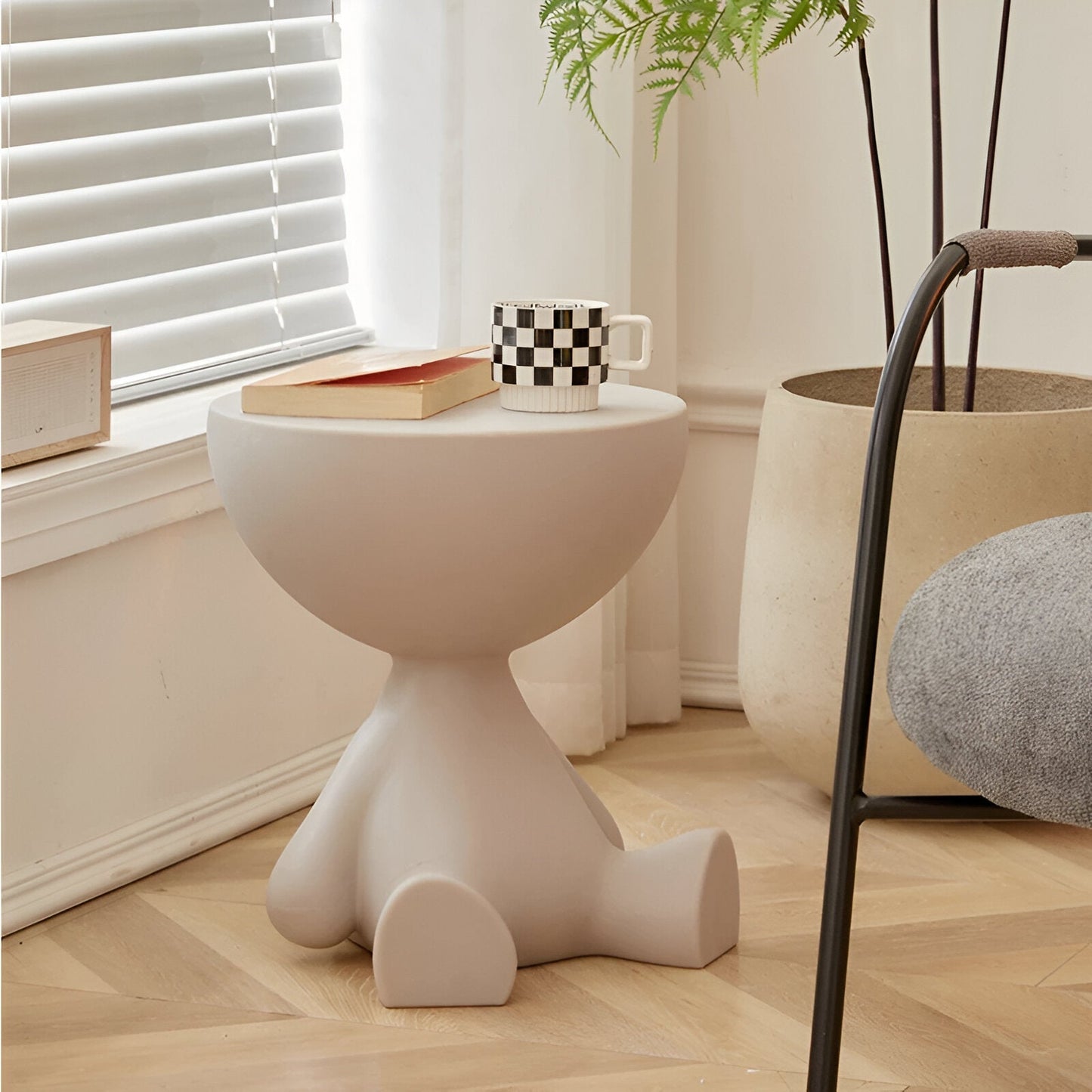 Ronde Salontafel – Elegante Bijzettafel voor Woonkamer en Interieur