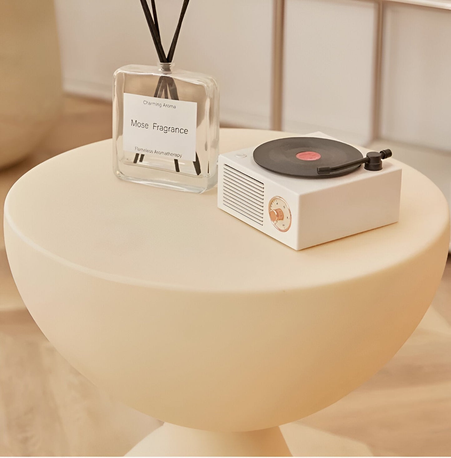 Ronde Salontafel – Elegante Bijzettafel voor Woonkamer en Interieur