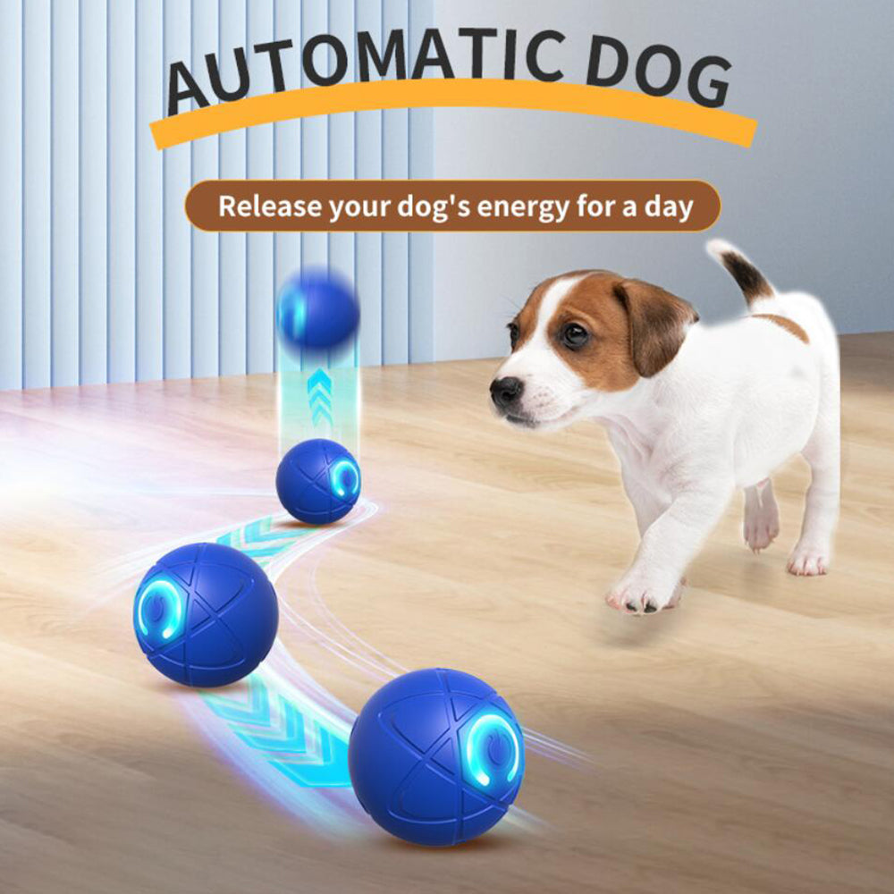 Interactieve Speelbal voor Huisdieren – Automatisch Rollend & Springend