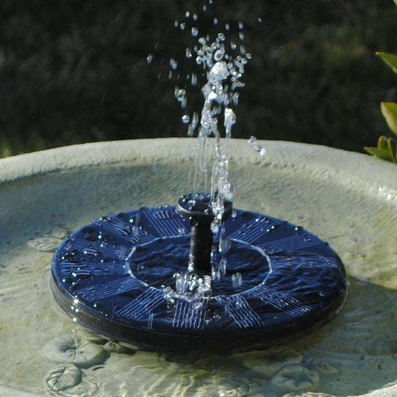 Zonne-energie Fonteinpomp WaterZacht – Voor Vijver, Vogelbad of Tuindecoratie