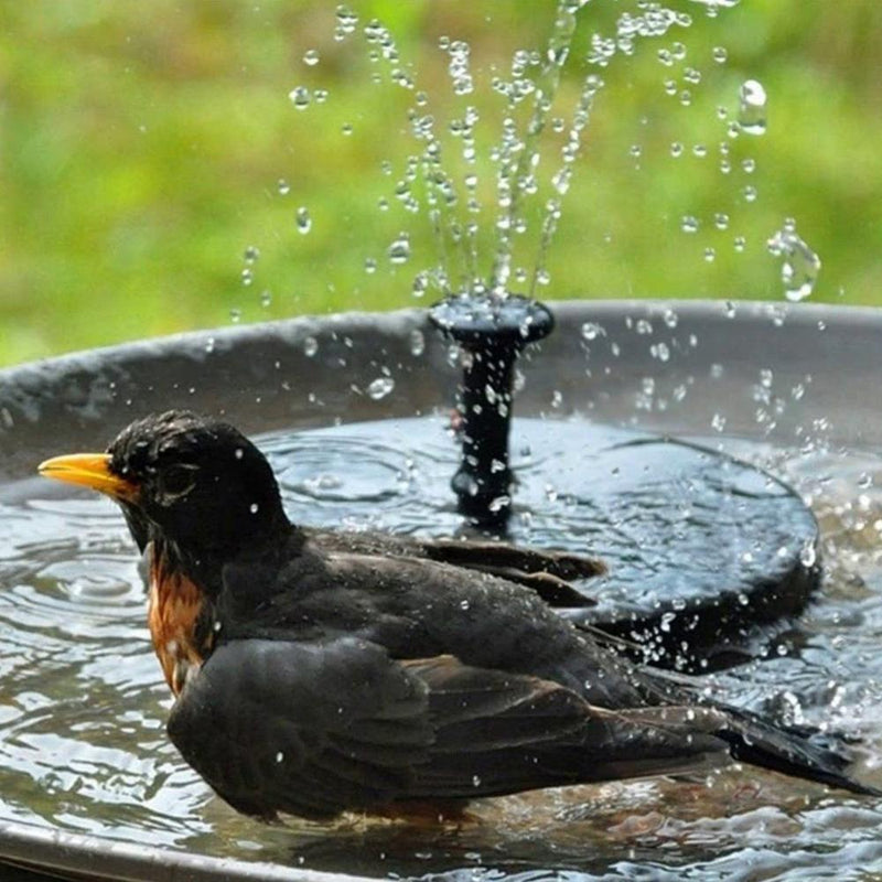 Zonne-energie Fonteinpomp WaterZacht – Voor Vijver, Vogelbad of Tuindecoratie