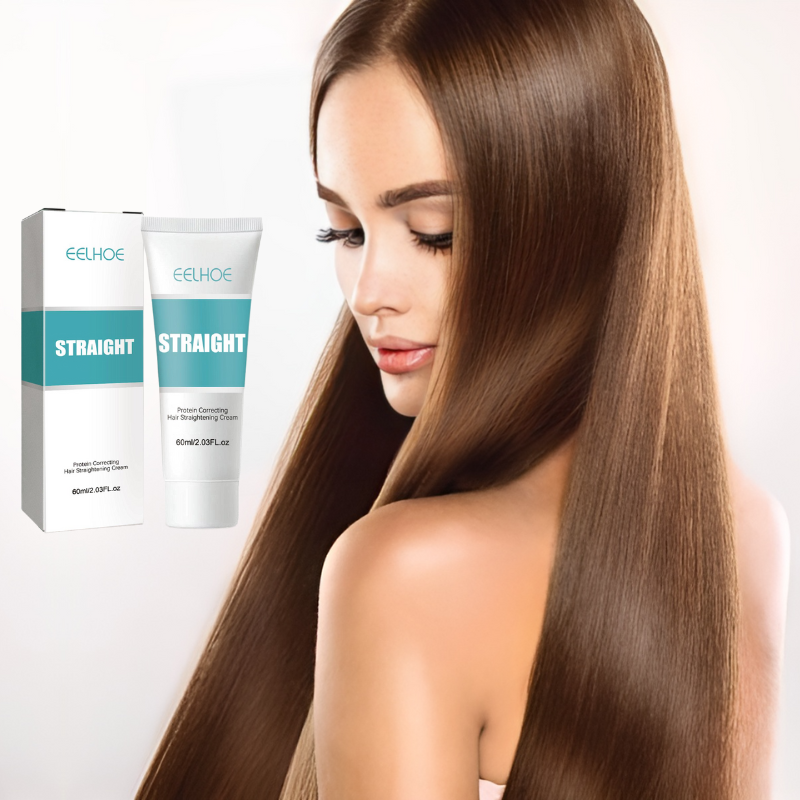 Instant gladmakende crème met keratine voor haar (1+1 GRATIS)