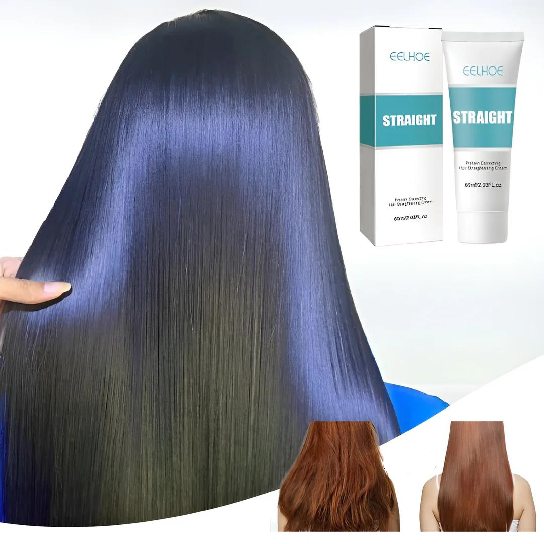 Instant gladmakende crème met keratine voor haar (1+1 GRATIS)