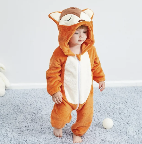 JungleBuddies Baby Onesies - Schattige Dierlijke Onesies voor Jouw Kleintje