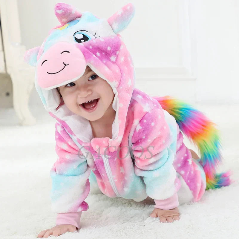 JungleBuddies Baby Onesies - Schattige Dierlijke Onesies voor Jouw Kleintje