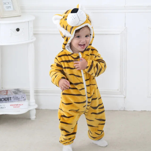 JungleBuddies Baby Onesies - Schattige Dierlijke Onesies voor Jouw Kleintje