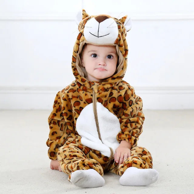 JungleBuddies Baby Onesies - Schattige Dierlijke Onesies voor Jouw Kleintje