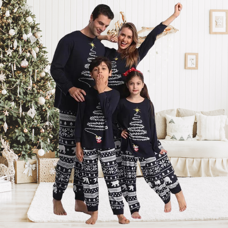 Kerstpyjama voor de familie | Bijpassende holidays slaapmode voor de hele familie