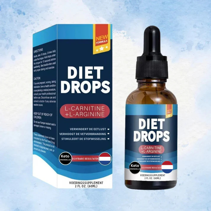 Keto Afvaldruppels – Ondersteunt Vetverbranding en Gewichtsbeheersing