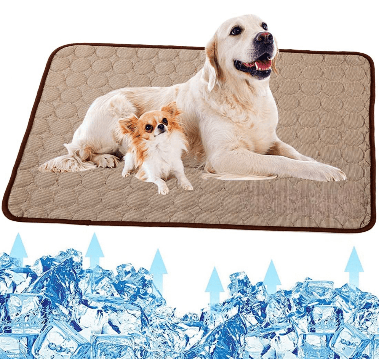 Hond&Kat Koelmat "Frisvriend" – Comfortabele Zelfkoelende Mat voor Huisdieren