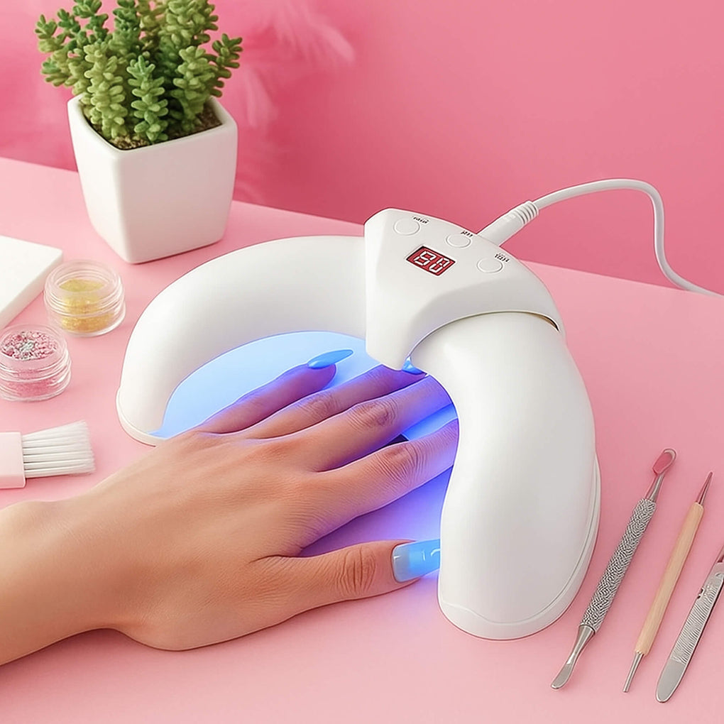 Laser Nagelbehandelingsapparaat – Rood en blauw licht tegen schimmelnagels