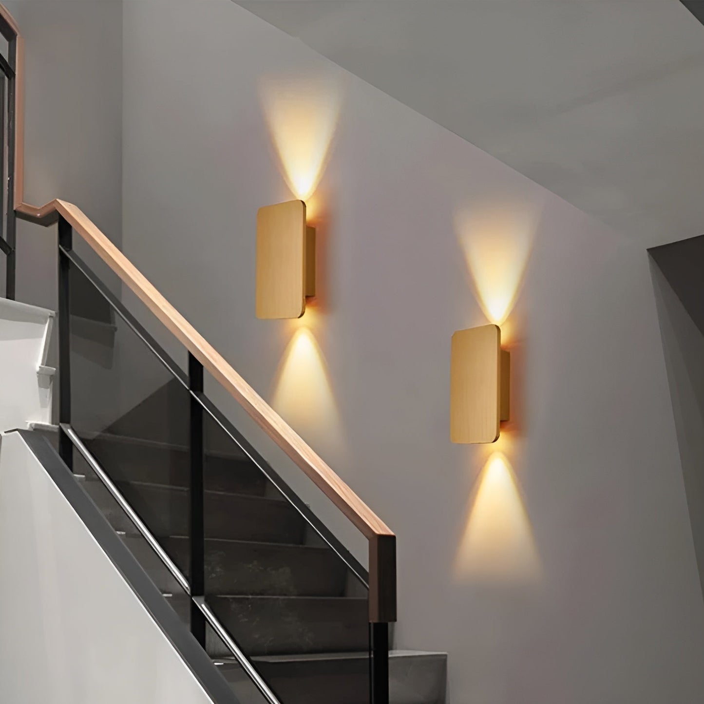 LightNest | Moderne Minimalistische Compacte Rechthoekige LED Wandverlichting